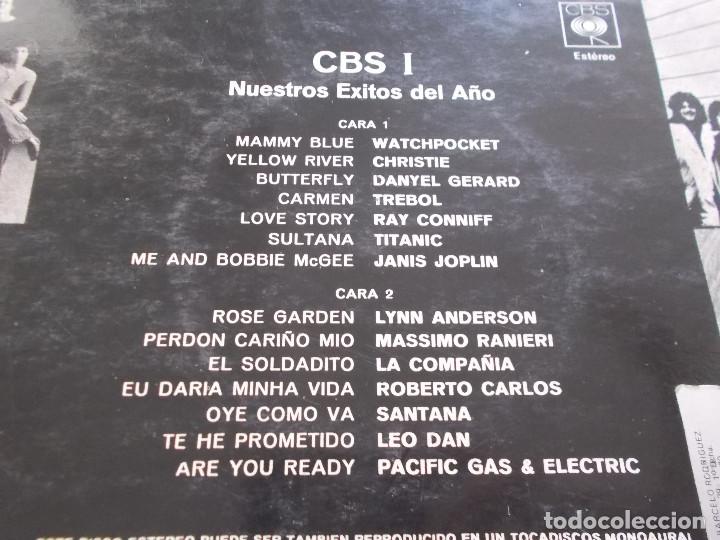 Discos de vinilo: NUESTROS EXITOS DEL A&Ntilde;O  CBS1 - Foto 3