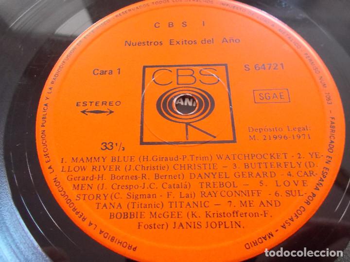 Discos de vinilo: NUESTROS EXITOS DEL A&Ntilde;O  CBS1 - Foto 4