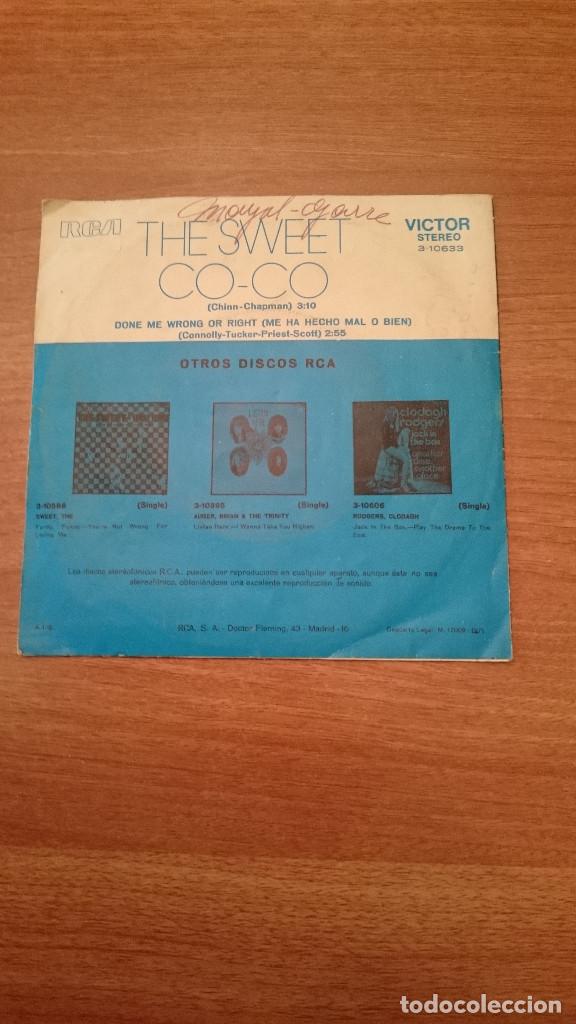 Discos de vinilo: THE SWEET , CO-CO - Foto 2