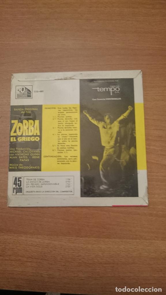 Discos de vinilo: DISCO ZORBA EL GRIEGO - - Foto 2