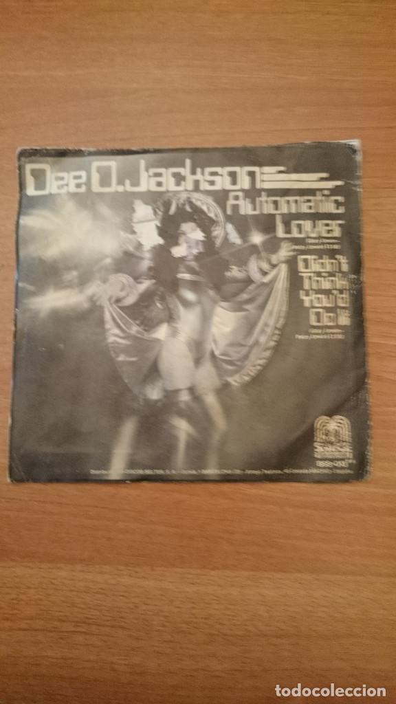 Discos de vinilo: DISCO DEE . D JACKSON - Foto 2