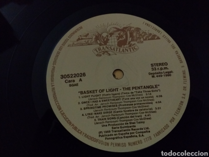 Discos de vinilo: The Pentangle & Basket of Light - Foto 6
