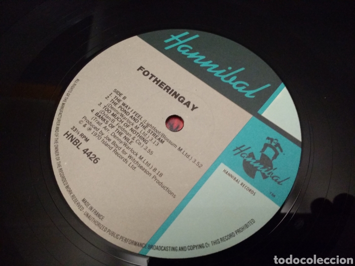 Discos de vinilo: Fotheringay - edici&oacute;n inglesa - - Foto 4