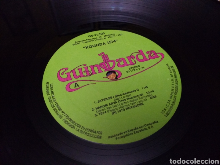 Discos de vinilo: Kolinda 1514 - Foto 5