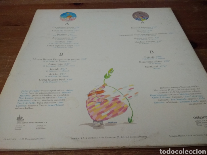 Discos de vinilo: Oskorri - Eta Gero Hau! - 2 LP - Foto 2