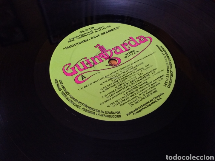 Discos de vinilo: David Swarbrick - Smiddyburn - - Foto 3