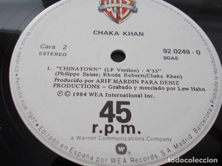 Discos de vinilo: CHAKA KHAN. I FEEL FOR YOU. - Foto 4
