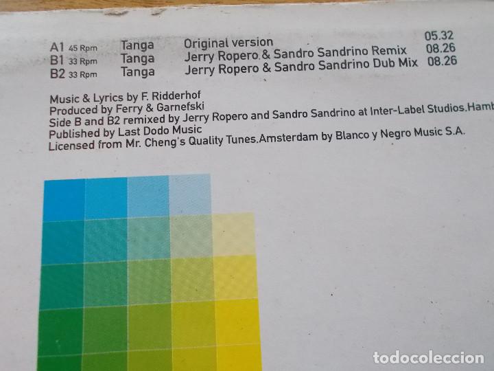 Discos de vinilo: GIORGIO. TANGA.  MAXI 12 - Foto 3