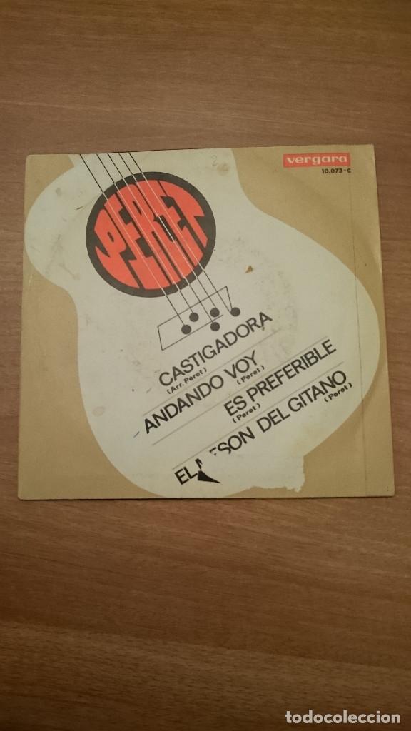 Discos de vinilo: DISCO CASTIGADORA - ANDANDO VOY - EL MESON DEL GITANO - Foto 1