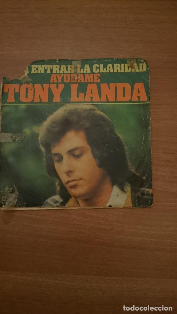 Discos de vinilo: DISCO DE TONI  LANDA - Foto 1