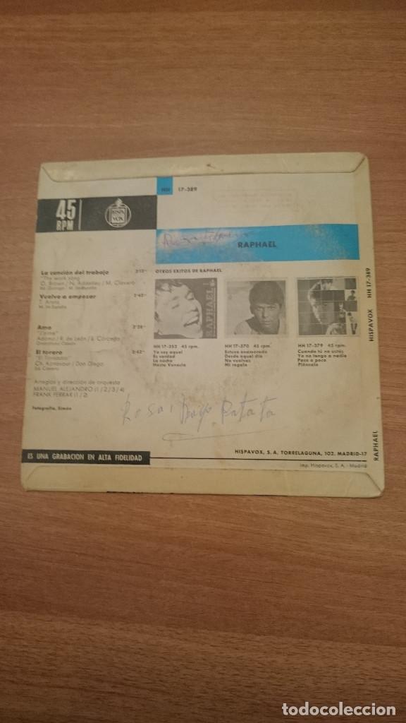 Discos de vinilo: DISCO DE RAPHAEL - Foto 2