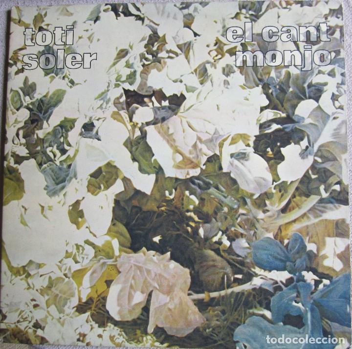 Discos de vinilo: TOTI SOLER: EL CANT MONJO - Foto 1