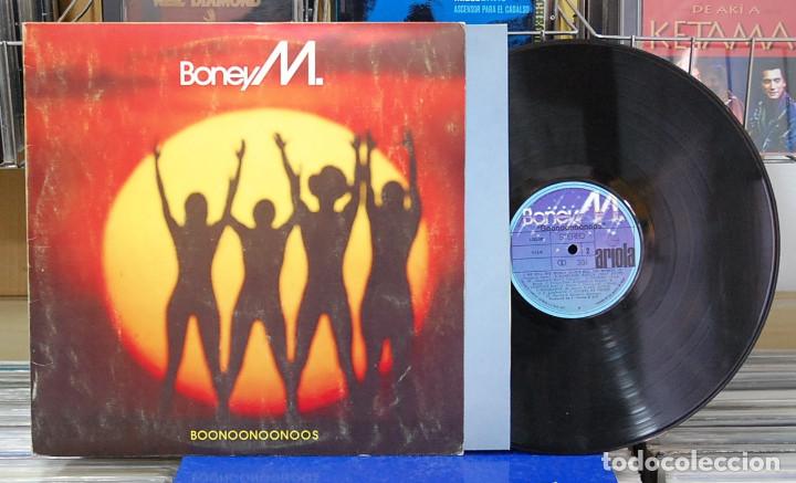 Discos de vinilo: Bone M. Boonoonoonoos. Ariola 1981, ref. I-203888. LP - Foto 1