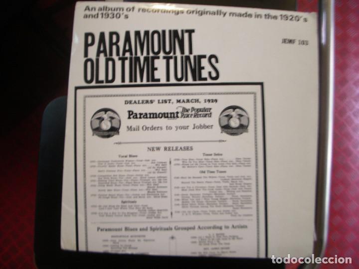 Discos de vinilo: PARAMOUNT OLD TIME TUNES- 20S 30&acute;S - Foto 1