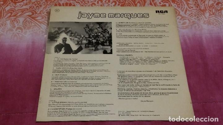 Discos de vinilo: L.P.: JAYME MARQUES &middot; RCA RECORDS, 1976 - Foto 2