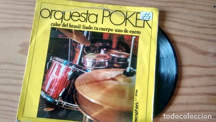 Discos de vinilo: E P (VINILO) DE ORQUESTA POKER - Foto 1
