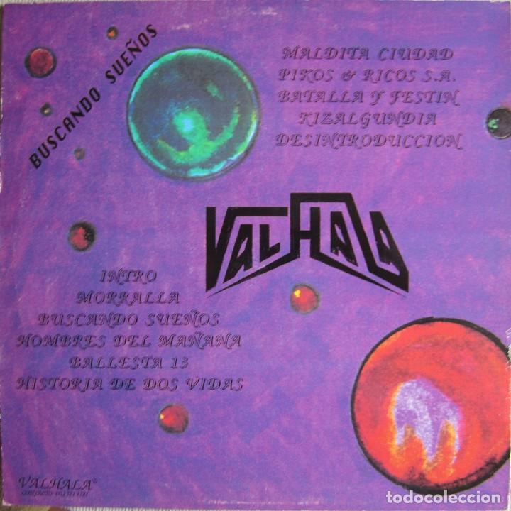 Discos de vinilo: VALHALA: BUSCANDO SUE&Ntilde;OS (HEAVY METAL ESPA&Ntilde;OL) - Foto 2