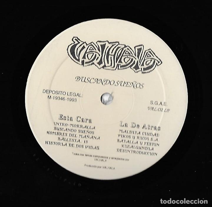 Discos de vinilo: VALHALA: BUSCANDO SUE&Ntilde;OS (HEAVY METAL ESPA&Ntilde;OL) - Foto 4