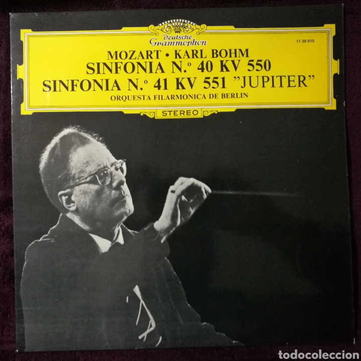 Discos de vinilo: Mozart-Karl Bohm Deutsche Grammophon 1972