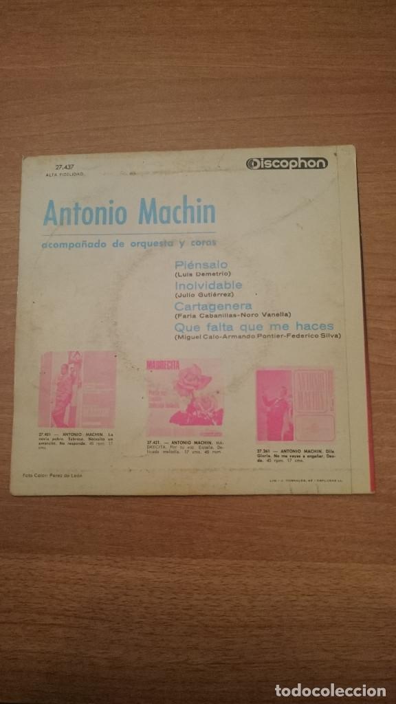 Discos de vinilo: DISCO ANTONIO MACHIN - Foto 2
