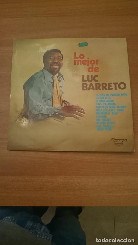Discos de vinilo: LP LO MEJOR DE LUC BARRETO - Foto 1