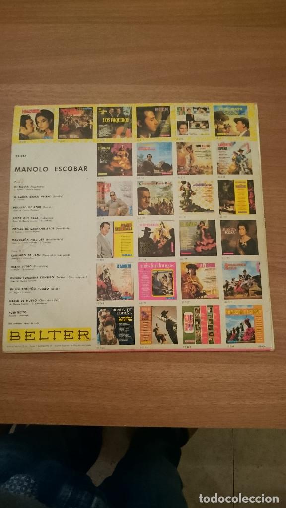 Discos de vinilo: LP  MONOLO ESCOBAR - - Foto 2