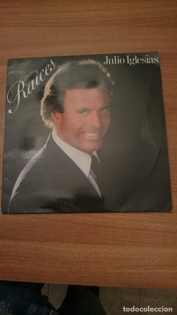 Discos de vinilo: LP RAICES JULIO IGLESIAS - Foto 1