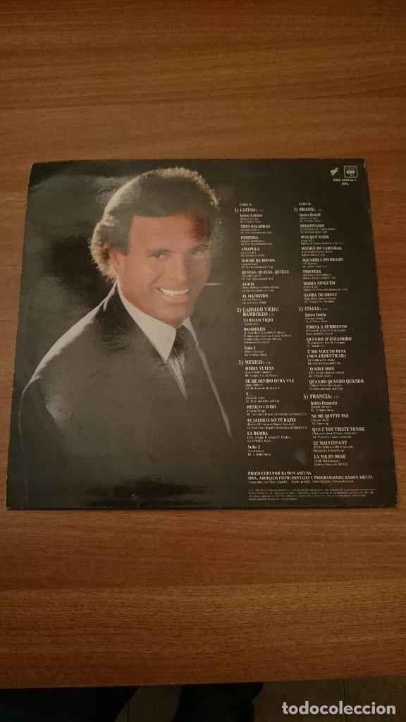 Discos de vinilo: LP RAICES JULIO IGLESIAS - Foto 2