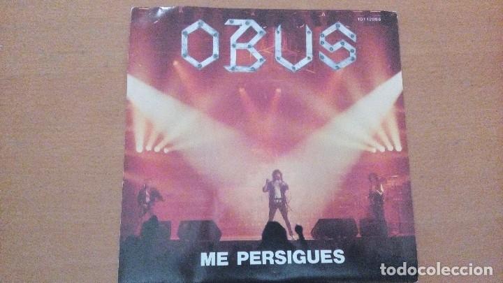 Discos de vinilo: OBUS ME PERSIGUES SINGLE 1987 - Foto 1