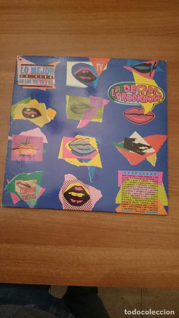 Discos de vinilo: LA DECADA PRODIGIOSA - DOBLE LP - Foto 1