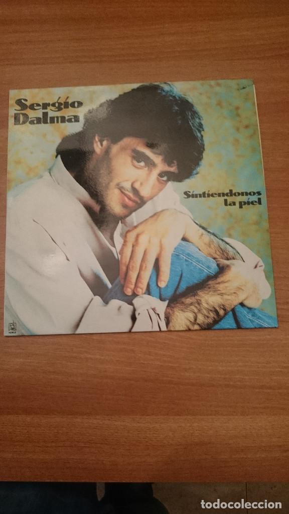 Discos de vinilo: LP DE SERGIO DALMA - SINTIENDONOS LA PIEL - Foto 1