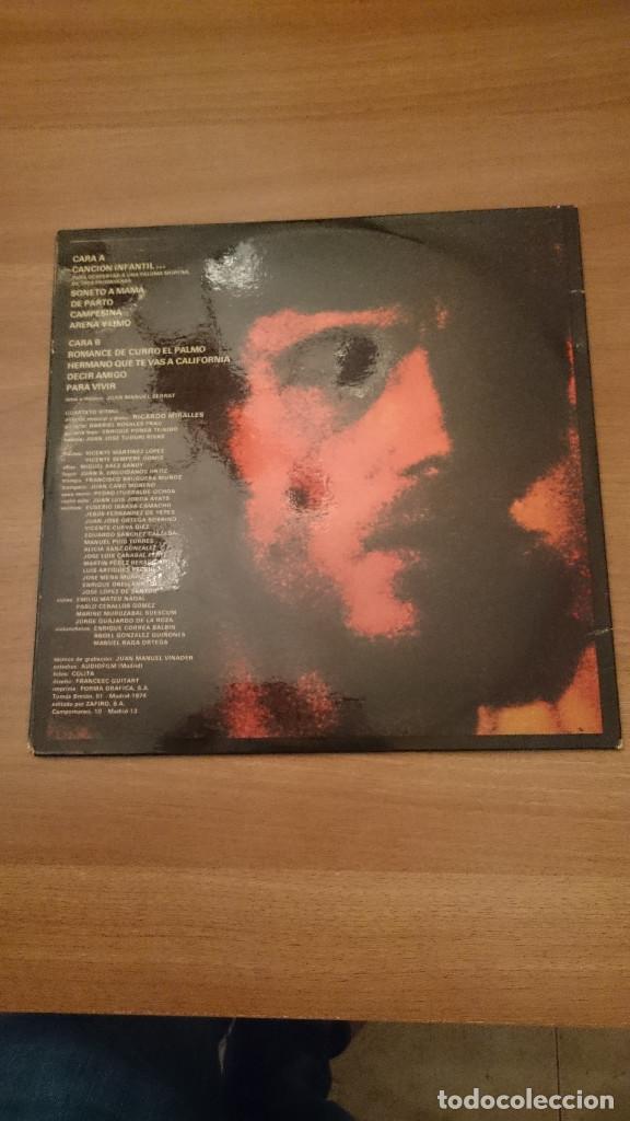 Discos de vinilo: LP JOAN MANUEL SERRAT -- - Foto 2