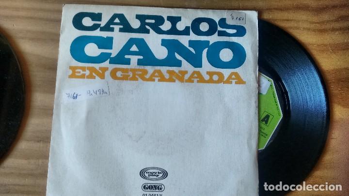 Discos de vinilo: SINGLE (VINILO) DE CARLOS CANO A&Ntilde;OS 70 - Foto 1