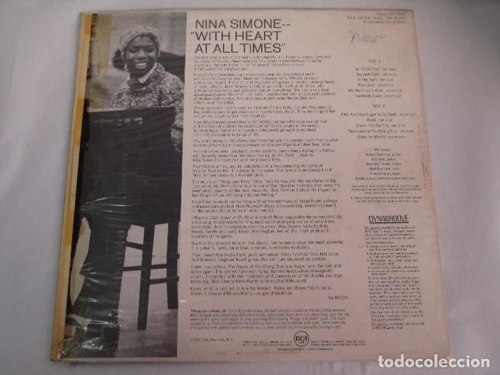 Discos de vinilo: NINA SIMONE. SINGS THE BLUES. LP VINILO. RCA VICTOR 1967. VER FOTOGRAFIAS ADJUNTAS - Foto 8 - 106780007