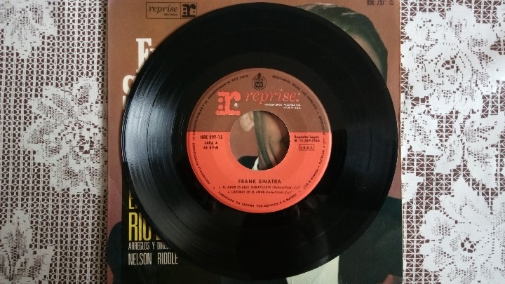 Discos de vinilo: FRANK SINATRA, EXITOS DE PELICULAS, A&Ntilde;O 1964, HISPAVOX REPRISE - Foto 3