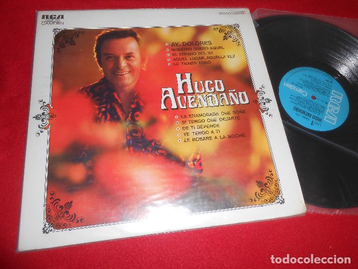 Discos de vinilo: HUGO AVENDA&Ntilde;O LP 1975 RCA MEXICO - Foto 1