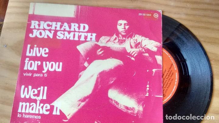 Discos de vinilo: SINGLE (VINILO) DE RICHARD JOHN SMITH A&Ntilde;OS 70 - Foto 1