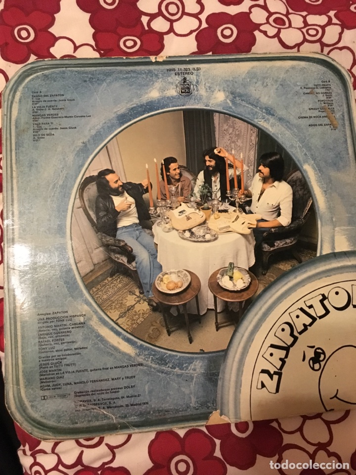 Discos de vinilo: ZAPATON-1976-ENCARTE - Foto 2