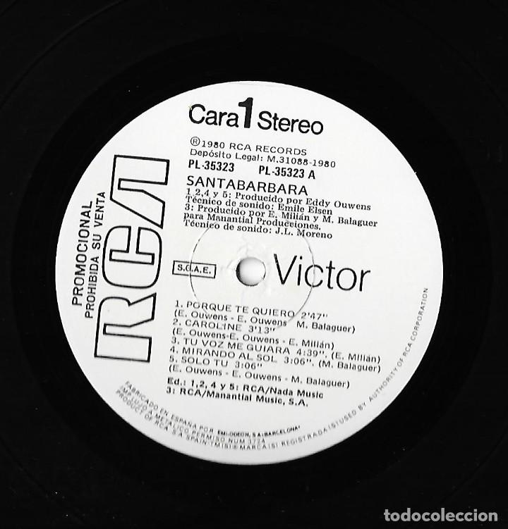 Discos de vinilo: SANTAB&Aacute;RBARA: SANTAB&Aacute;RBARA - Foto 3
