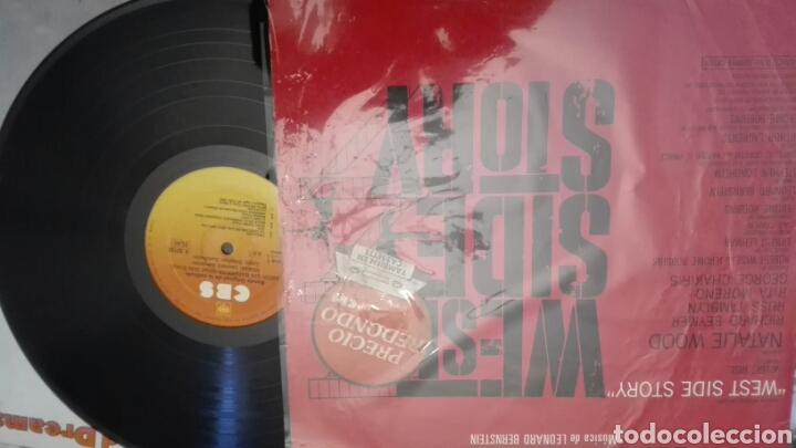 Discos de vinilo: Disco vinilo B.S.O. WEST SIDE STORY - Foto 1