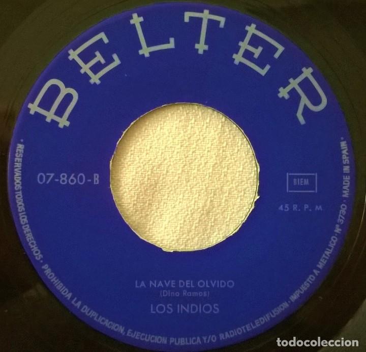 Discos de vinilo: Los Indios, El Condor Pasa, La Nave Del Olvido, Belter-07.860 - Foto 3