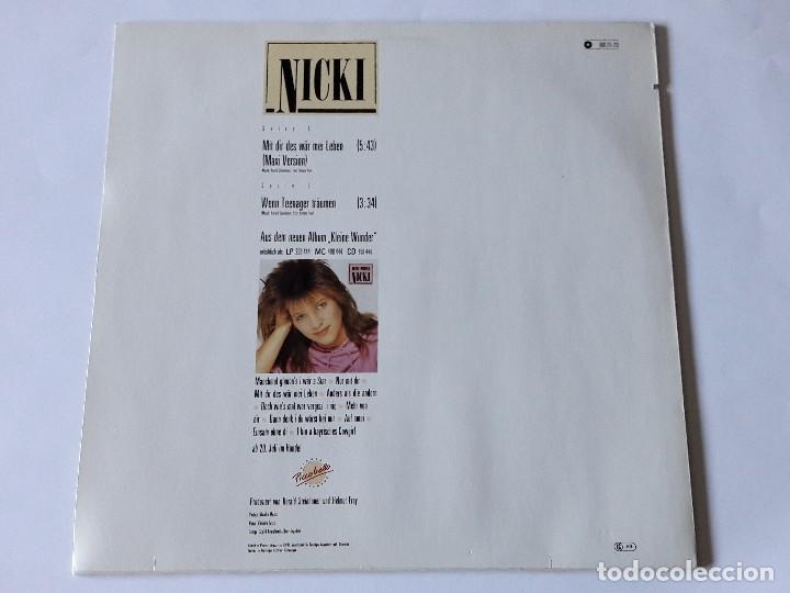 Discos de vinilo: Nicki - Mit Dir Des W&auml;r Mei Leben - 1987 - Foto 2