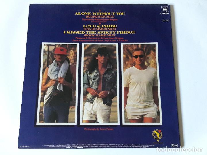 Discos de vinilo: King - Alone Without You - 1985 - Foto 2