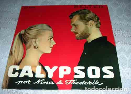 Discos de vinilo: NINA & FREDERIK - CALYPSOS - EP - Foto 1