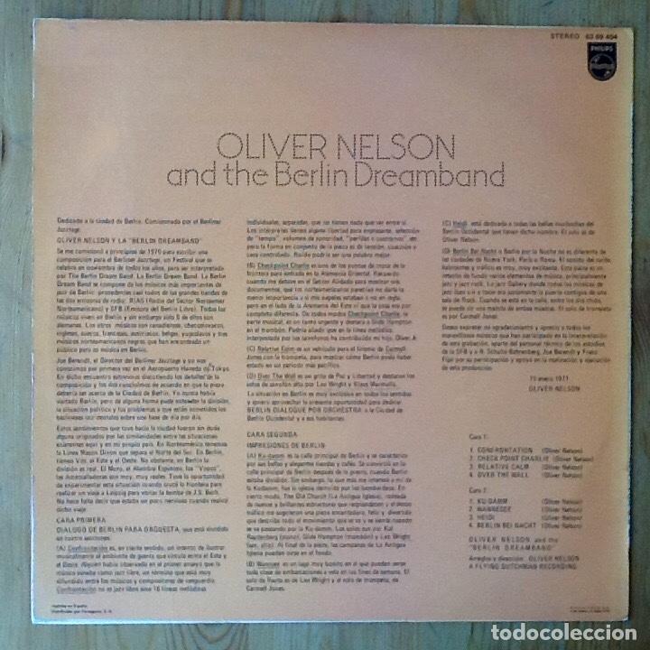 Discos de vinilo: OLIVER NELSON : BERLIN DIALOGUE FOR ORCHESTRA [PHILIPS - ESP 1972] LP - Foto 2