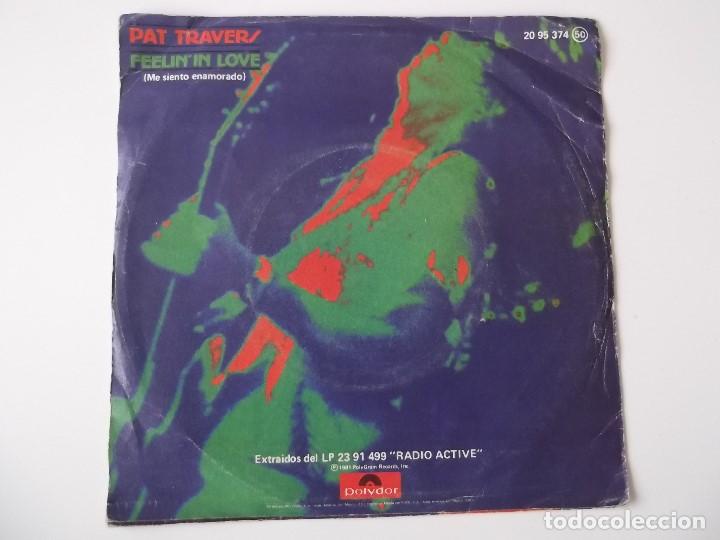 Discos de vinilo: PAT TRAVERS - Feelin in love - Foto 2