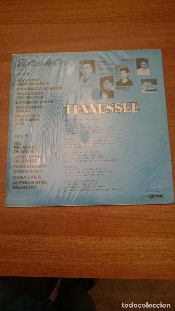 Discos de vinilo: LP TENNESSEE - EXITOS DE ORO - Foto 2