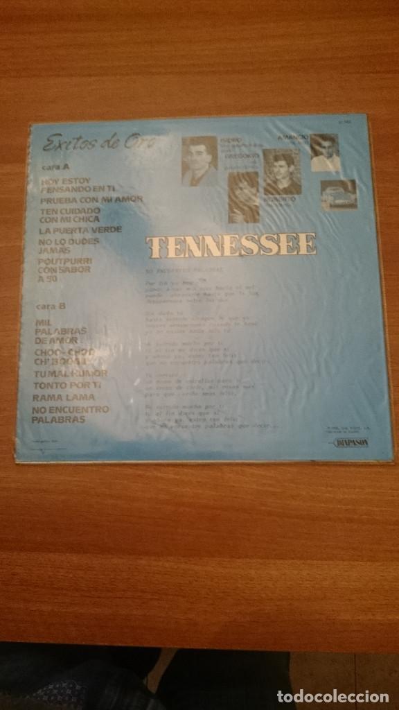 Discos de vinilo: LP TENNESSEE - EXITOS DE ORO - Foto 2