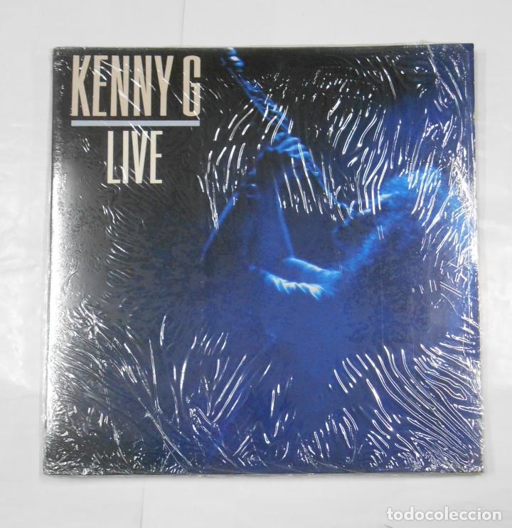 Discos de vinilo: KENNY G - LIVE - DOBLE LP. TDKLP8 - Foto 1