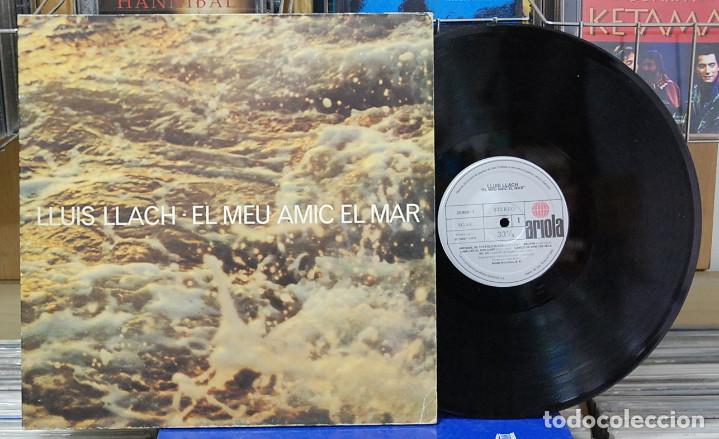 Discos de vinilo: Lluis Llach. El meu amic el mar. Ariola, ref. 25.630-I. LP - Foto 1